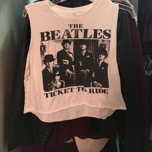 Beatles Crop Top Never Worn