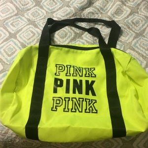 PINK duffel