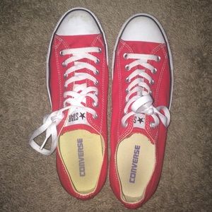 Mens Red All-Star Converse