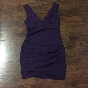 Purple BCBGeneration bodycon dress