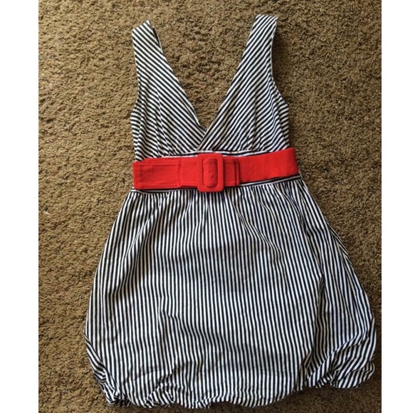 Striped bubble dress *PERFECT FOR SAILOR COSTUME!