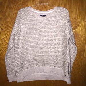 A knitted sweater
