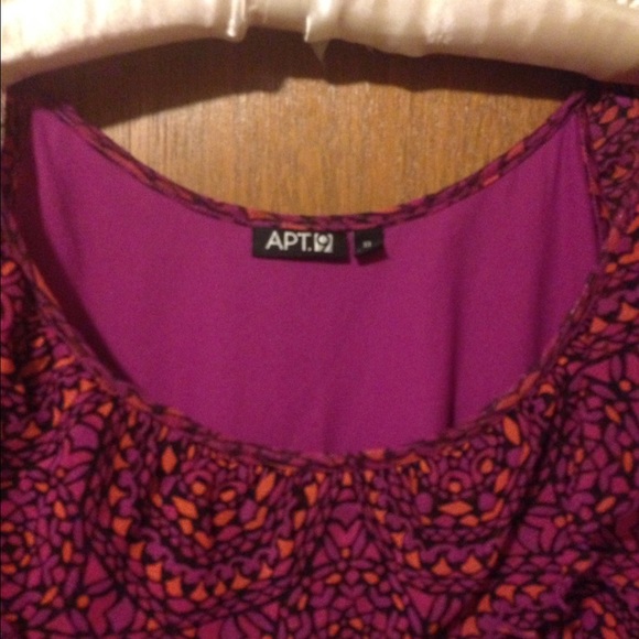 Apt 9 ruffled sleeveless shirt XL - Picture 2 of 3
