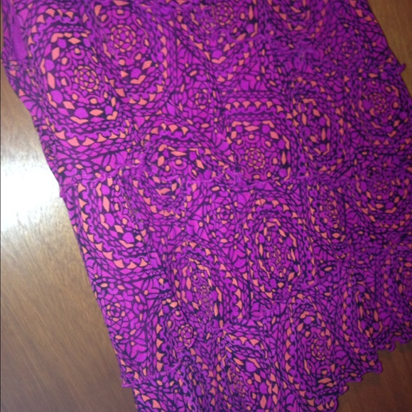 Apt 9 ruffled sleeveless shirt XL - Picture 3 of 3