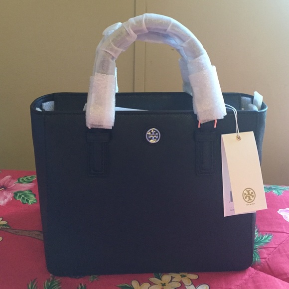 NWT Tory Burch Robinson mini square tote