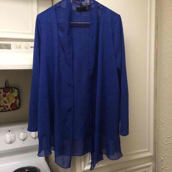 Royal blue Nwot cardigan