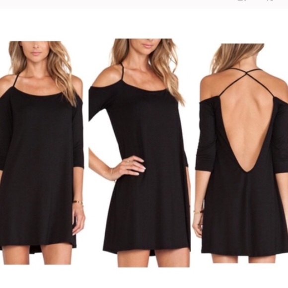 Dresses & Skirts - Black Strappy Dress 😍