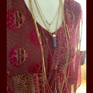 Tribal Print Maxi Dress....