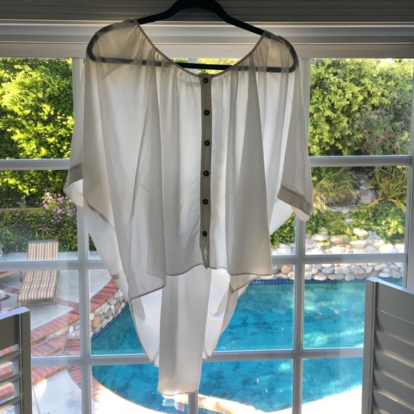 Sheer blouse