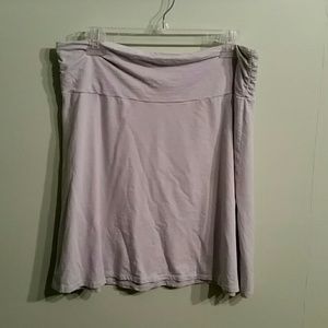 Horny Toad grey organic cotton blend skirt