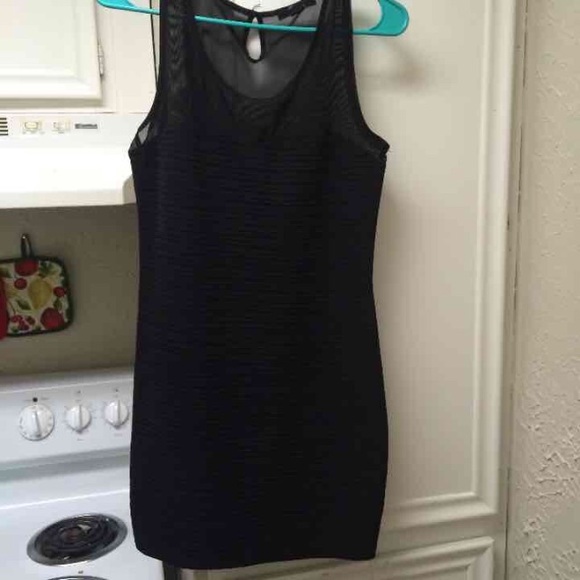 Black mini dress super cute worn once