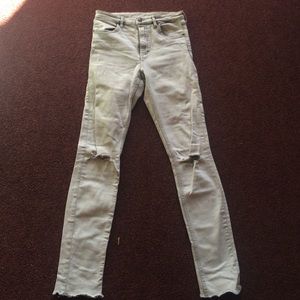 High-waisted H&M Jeans
