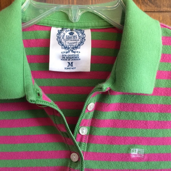 Polo Ralph Lauren Striped Stretch Polo Shirt - Picture 3 of 3