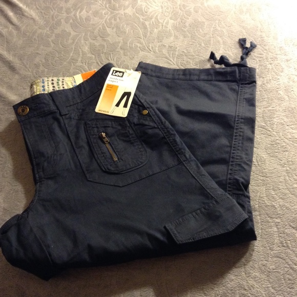 3 for $12 Mid rise cargo capris