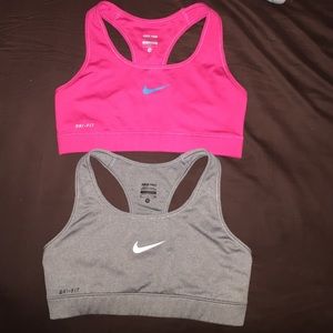 Nike DrI-Fit sports bras