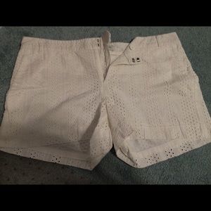 Banana Republic White Shorts
