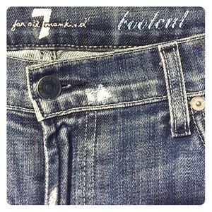 Vintage 7 light wash Bootcut jeans