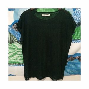 Madewell lace sleeveless top, size L