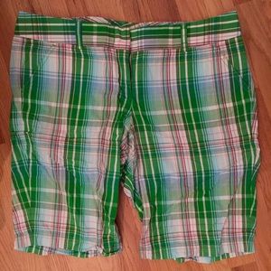 ⭐️⭐️Jcrew Plaid Bermuda Shorts⭐️⭐️
