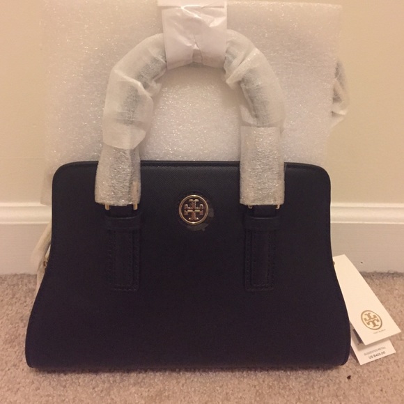 NWT Tory Burch Robinson mini curved satchel