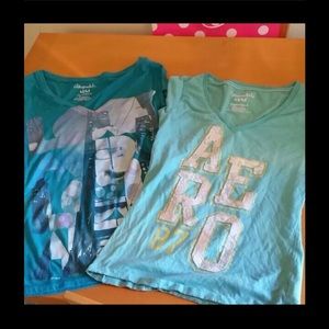 2 cute Aeropostale shirts