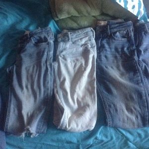HOLLISTER JEAN BUNDLE !