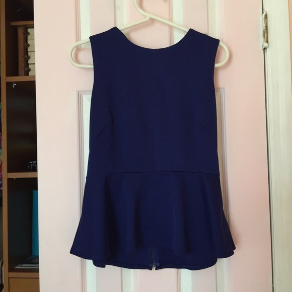Navy blue blouse - Picture 1 of 3