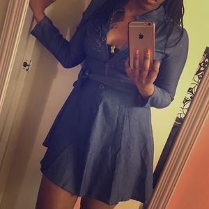 Denim dress