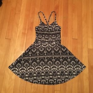 A tribal print dress