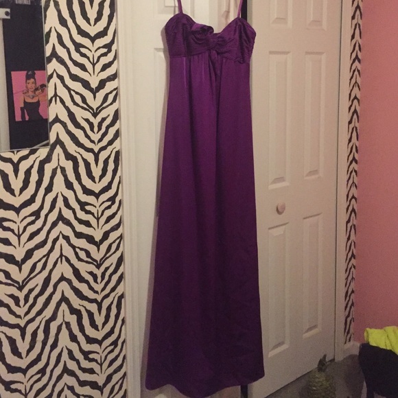 BCBG strapless never worn long dress