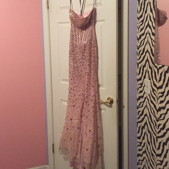 Alyce Paris Pink Prom Dress