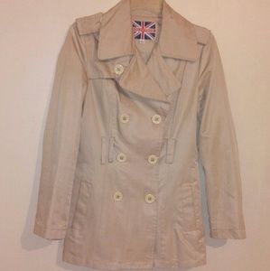 Beige Trench Coat