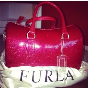 Furla Red Candy Satchel