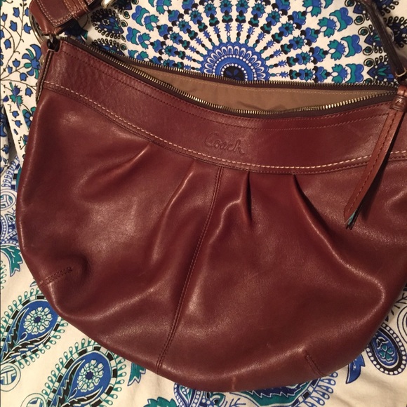 Brown Coach Handbag
