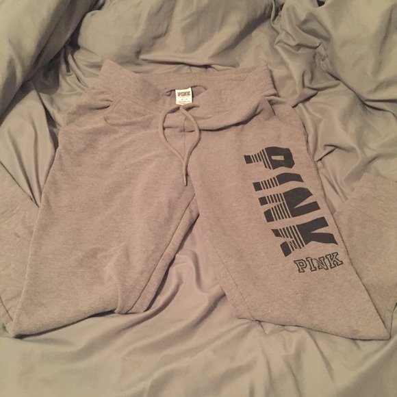 Pink Victoria secret joggers - Picture 1 of 3