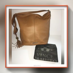 ✨Vince Camuto Genuine Leather Hobo HandBag ✨