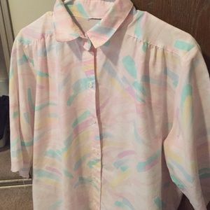summer pastel shirt