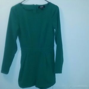Emerald Green One piece Romper