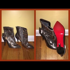 Apple Bottoms ankle boots with detailed buckle