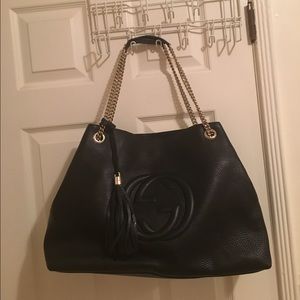gucci soho large leather bag
