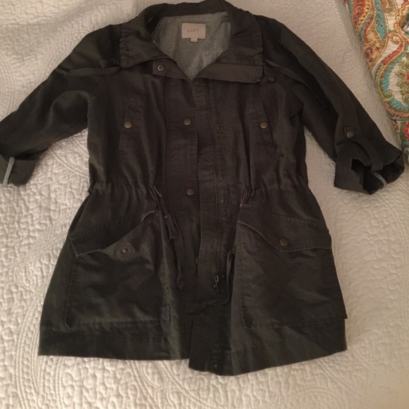 Loft army military jacket