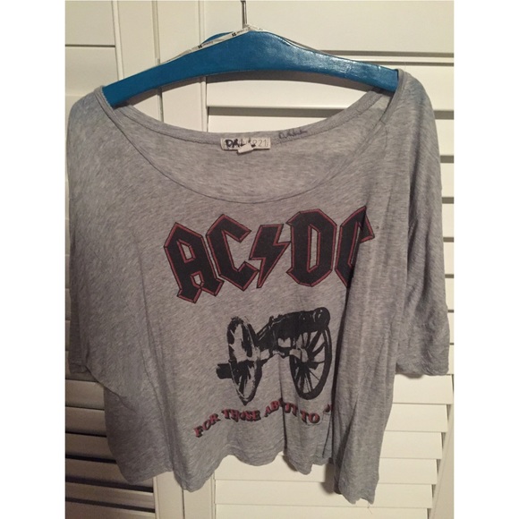 Forever 21 ACDC Loose Graphic Tee
