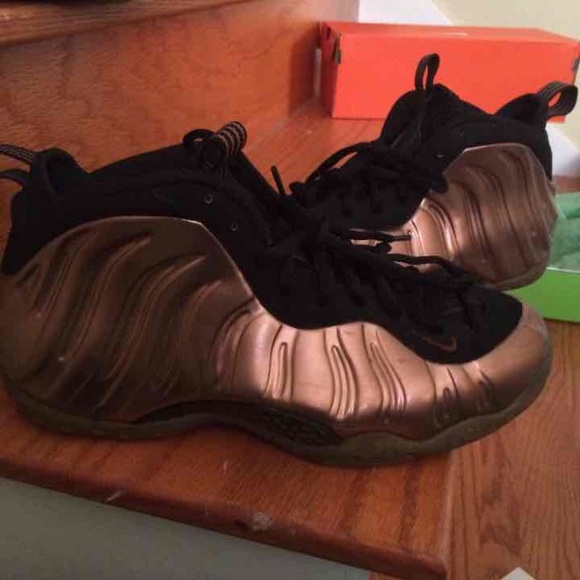 Nike foamposite copper