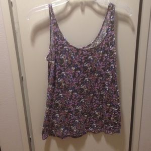 Flowered tank top