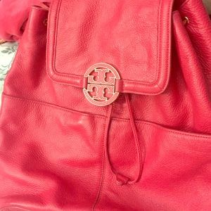 Pink Tory burch backpack