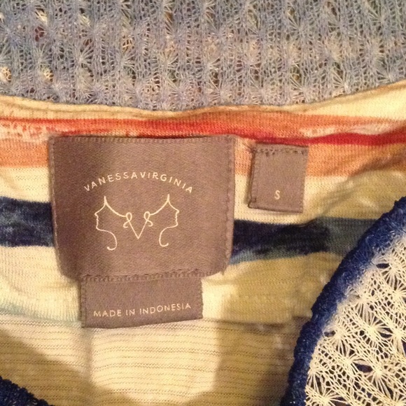 Summer chic Vanessa Virginia by Anthroplogie top - Picture 3 of 4