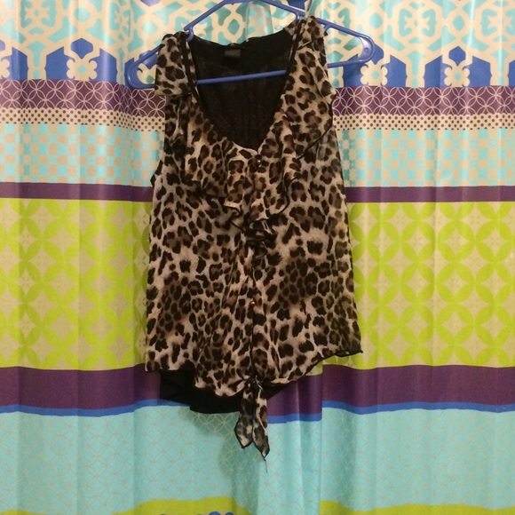 Leopard top