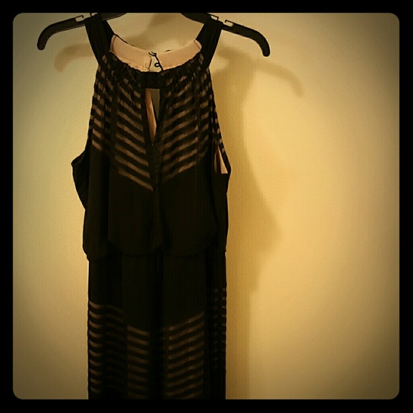 Black formal gown
