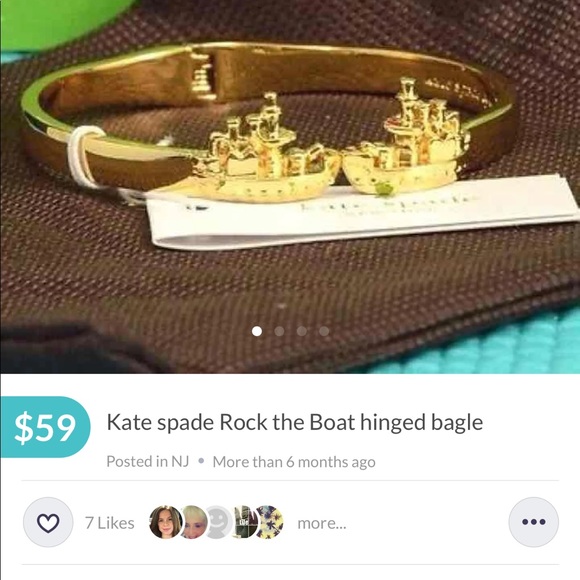 Kate spade Rock the boat hinged Bangle bracelet - Picture 4 of 4