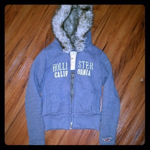 Hollister Faux Fur jacket